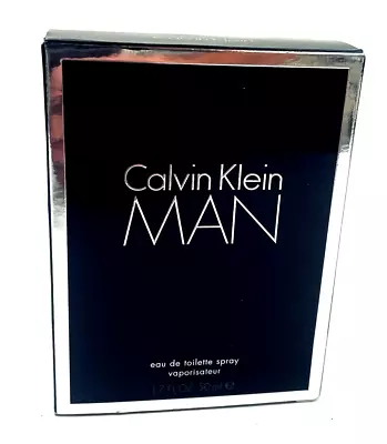 CK MAN By Calvin Klein Cologne For Men 3.4 Oz EDT New In Box • $22