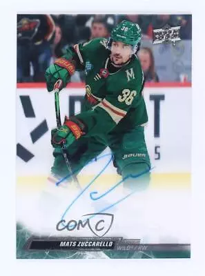 2022-23 Upper Deck Clear Cut Mats Zuccarello #CC-MZ Auto • $8.50