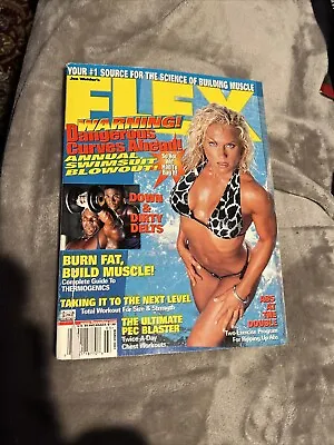 FLEX Bodybuilding Muscle Models SWIMSUIT ISSUE Magazine MONICA BRANT 3-01 • $22.99