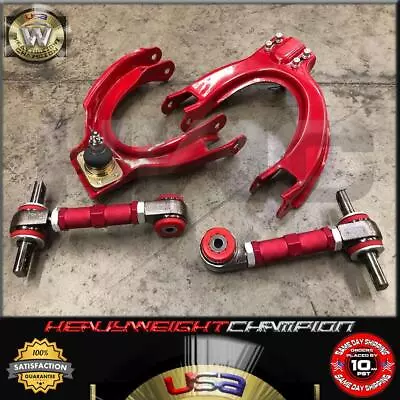 Pro Series Red EF Civic CRX / DA Integra Front Rear Upper Camber Control Arm  • $79.50