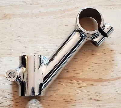 VINTAGE FILLET BRAZED CHROMED STEEL 100mm STOKER STEM 25.4mm BAR 26.8mm SEATPOST • $49.99