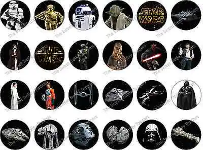 £1.89 • Buy Star Wars Edible Rice Wafer Paper Birthday Cake Cupcake Toppers