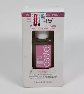 Essie Matte About You Top Coat For Nail Polish Mattifying 0.46 Oz New • $8.88