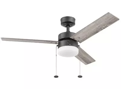 PARTS FOR Harbor Breeze 44  Vue Matte Black Ceiling Fan With Light Kit • $15
