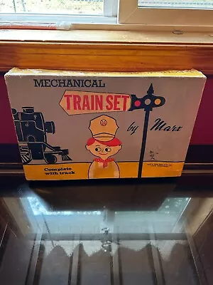 Vintage Marx Mechanical Tin Train Set Sealed Unopened Impossible Nos • $150