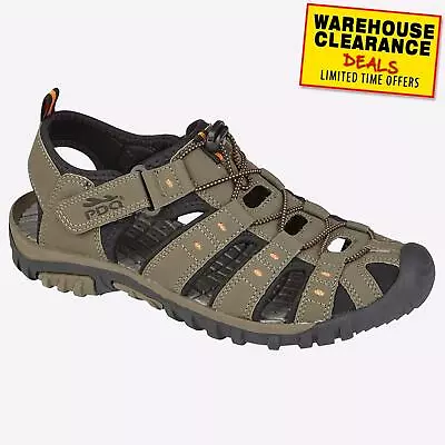 PDQ Romper Mens Trail Walking Hiking Outdoor Sports Sandals • £24.99