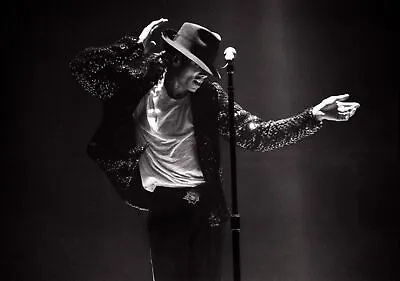 A Michael Jackson Cover Photo Singing 8x10 Picture Celebrity Print • $3.98