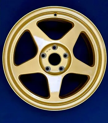 Gold SPOON STYLE WHEELS 17X8 CIVIC Si Rsx Tsx S2000 DC5 FG FA  EP3 5x114 Jdm • $799