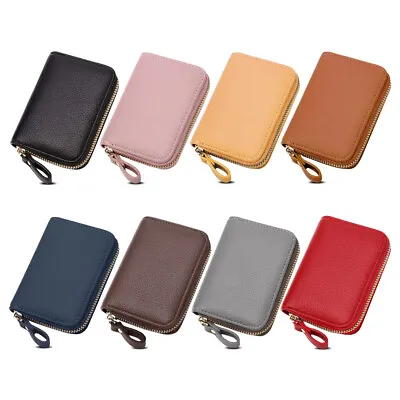 RFID Card Holder Purse Women Men Outdoor Wallet Credit Card Organizer Travel UK • £4.73