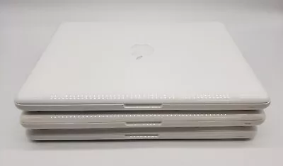 Lot Of 3 MacBook Unibody 2009 2.26GHz Core 2 Duo CPU 2-4GB RAM 250-350GB HDD • $100