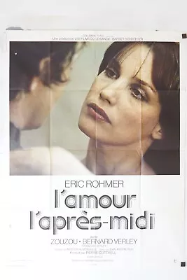 L’AMOUR L’APRÈS-MIDI MOVIE POSTER ORIGINAL 120x160 ERIC ROHMER • $39.99