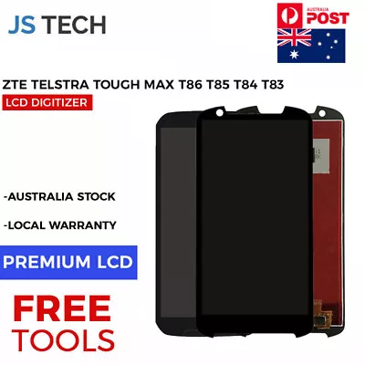 LCD Digitizer Touch Assembly Frame For ZTE Telstra Tough Max T86 T85 T84 T83 • $103.99