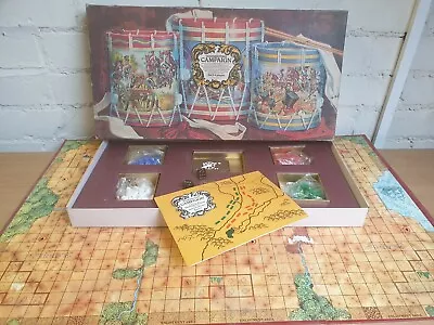 ⭐ Vintage CAMPAIGN Waddingtons 1971 Risk 70's BOARD GAME - COMPLETE ⭐ • £14.99