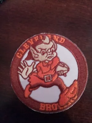 Cleveland Browns Embroidered Iron On  Patch  Vintage NFL TOP Quality 3  • $6.49