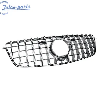 Chrome GT Style Grill For 13-15 Mercedes GL X166 AMG Line GL500 GL550 • $136.49