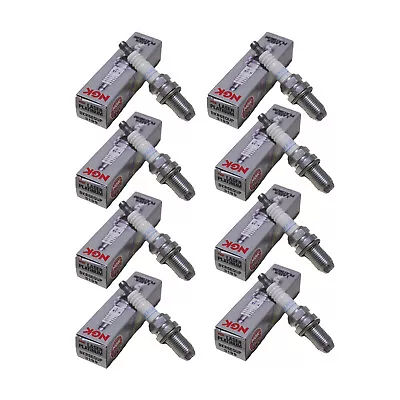 8 PCS NEW 3199 Laser Platinum Spark Plugs OEM BKR6EQUP For BMW Audi • $58.83