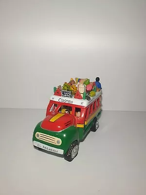 £32.59 • Buy Vintage COLOMBIA Folk Art Hand Crafted San Augustin-Compoalegre Clay Pottery Bus