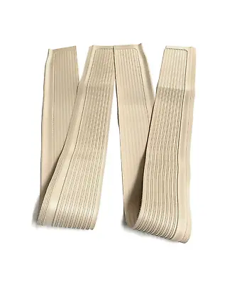 Mercedes W107 R107 560SL 380SL 450SL Pair Of Cream Beige Door Sill Rubber Matt • $69.95