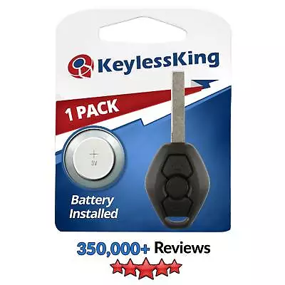 Fits 2000-2009 BMW Keyless Entry Remote Head Key 2 Track PCF7935 ID44 LX8 FZV • $11.45