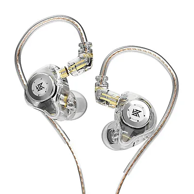 KZ EDX Pro Dual Magnetic Dynamic Unit Earphones Stage Monitor Headphones S0F9 • $13.56