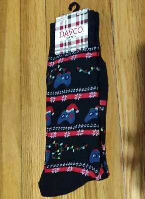 Funny Christmas Socks - Gamer Theme - New - DAVCO - Free Shipping! • $9.49