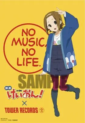 K-On Movie Tower Records Collaboration Poster Ritsu Tainaka Kyoani Novelty • $201.42