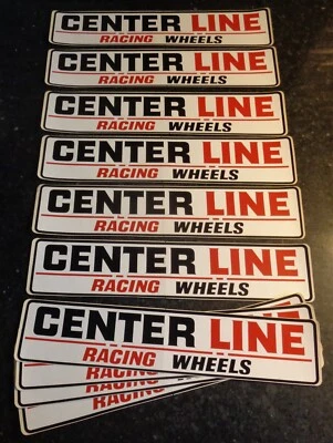 $29.99 • Buy Vintage Center Line Tires Stickers - NOS Perfect
