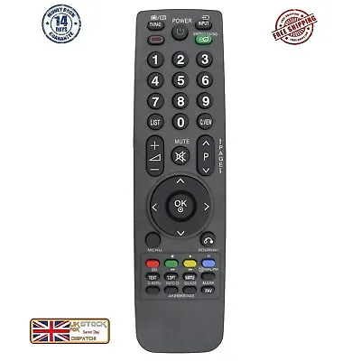 £6.99 • Buy AKB69680403 Remote Control For LG 42LH3000 42LF2500 42LF2510 42LF7700 42LG2100