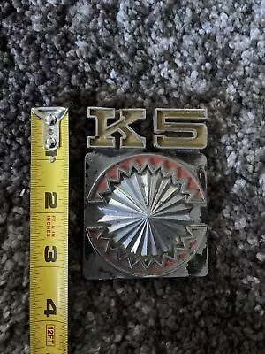 VINTAGE Chevy Chevrolet K-5 Blazer Emblem Metal See Photos • $49