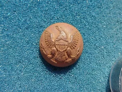 Antique Civil War Relic Eagle Shield Button Free Button Display Atlanta GA • $15