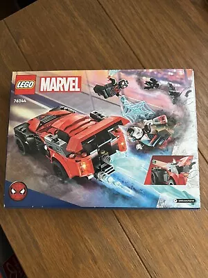 LEGO Marvel Miles Morales Vs. Morbius Toy Car Set 76244 New In Box • £17