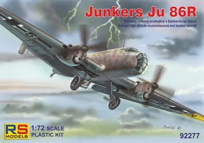 RS Models 1/72 Junkers Ju 86R Plastic Model Kit! • $43.90