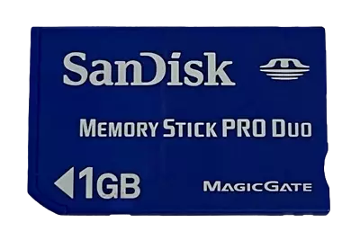 Sandisk 1GB Sony PSP Memory Stick Pro Duo Memory Card Camera Memory  • $8.90