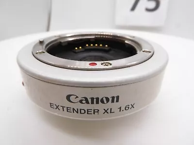 Canon XL Extender XL 1.6x For XL1 XL2 XL-H1 Good Condition  1.6 X OPTICS CLEAR • £99.99