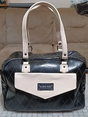 Mary Kay Deluxe Black Consultant Cosmetic Travel Luggage Tote Bag/Inserts Extras • $120