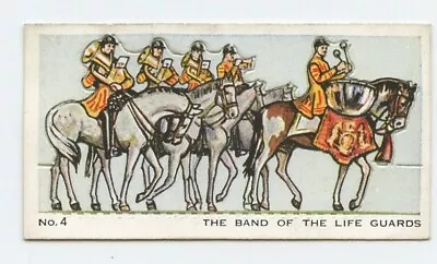 Mitchell's Stand Alone Model Army THE BAND OF THE LIFE GUARDS #4 Cigarette Card • $4.99