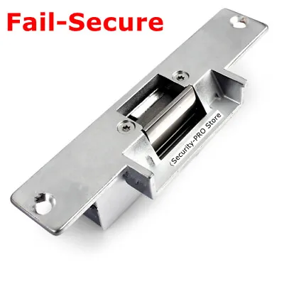 £24.71 • Buy DC12V Electric Strike Fail-Secure Door Striker Lock For Door Access Control