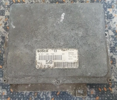 £9.95 • Buy PEUGEOT 106 1.1 ECU 0261204788 / 9631528780 Citroen Saxo 1100 1.0 MA3.1 58