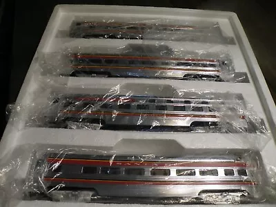 MTH 20-2153 Santa Fe  El Capitan   Aluminum Car Passenger Set • $280