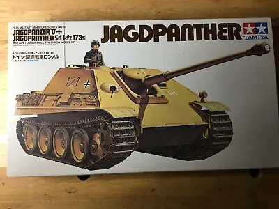 Vintage Tamiya 1/35 Jagdpanzer V Jagdpanther Sd.Kfz. 173S Kit #35069 • $24.99
