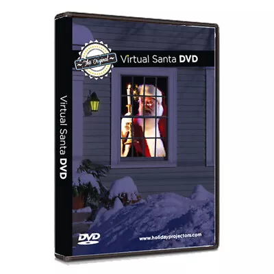 Virtual Santa In Window Christmas Digital Decoration DVD • $29.99