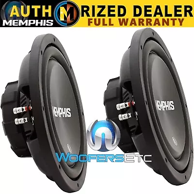 2 Memphis Csa12s4 12  700w Single 4ohm Shallow Thin Subwoofers Bass Speakers New • $299.99