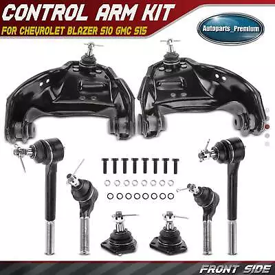 8x Front Control Arm Ball Joint Tie Rod End Kit For Chevrolet Blazer S10 GMC S15 • $112.49