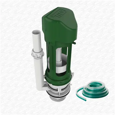 £33.98 • Buy TD Green Toilet Flush Valve Pneumatic Air Push Toilet Syphon Dual Flush