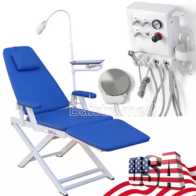 Portable Dental Turbine Unit With Weak Suction Work Air Compressor/Dental Chair • $137.99