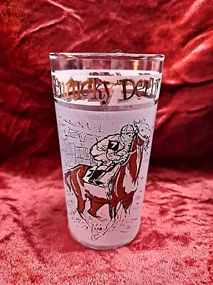 1963 KENTUCKY DERBY Mint Julep GLASS - Horse Racing -CHATEAUGAY- Braulio Baeza🏆 • $28