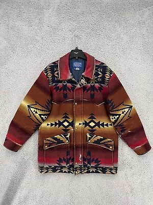 Pendleton High Grade Western Wear Mens Jacket Coat Native Tribal Aztec Size M • $149.99