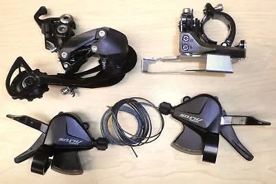 Shimano Altus Sl-m2010 Shifters 2x9-speed/derailleurs Bicycle Bike Parts 33-1 • $89.99