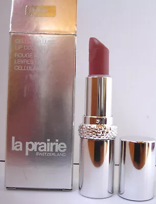 Vintage La Prairie Silver Metal Lipstick Tube Cellular Luxe Lip In Original Box • $22.95