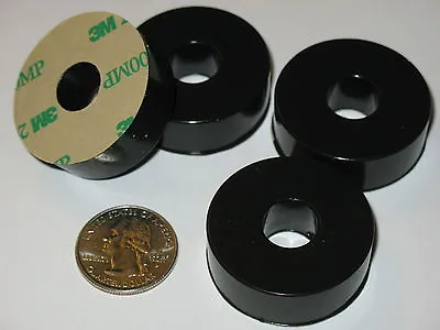 4 VIBRATION ISOLATION RING FEET 1.5  38mm DIA .5 H PODS SORBOGEL TURNTABLE Q NEW • $22.99